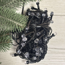 Гірлянда нитка 100LED 100LED C Холодне світло 