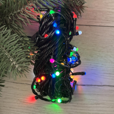 Гірлянда нитка 100LED 100LED B Кольорове світло 