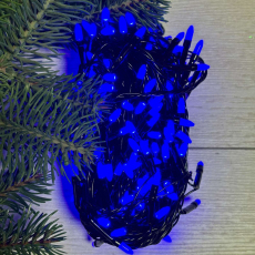 Гірлянда нитка 200LED B 200LED SB Синє світло 