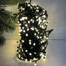 Гірлянда новорічна 400LED 400LED B Тепле світло 
