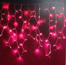 Бахрама 120LED Бахрама 120LED A Рожеве світло 