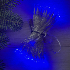 Гірлянда нитка 80LED 80LED на батарейках 
